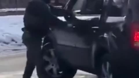 SLOWED DOWN VERSION 📺 OF THE MINNESOTA ICE SUV SHOOTING