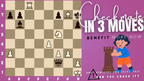 Can you checkmate in 3 moves? (P.6) (White to play)♟️