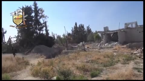 💥🕳️ Syria War | Opposition Tunnel Bomb Debris Nearly Hits Fighters in Adra | RCF