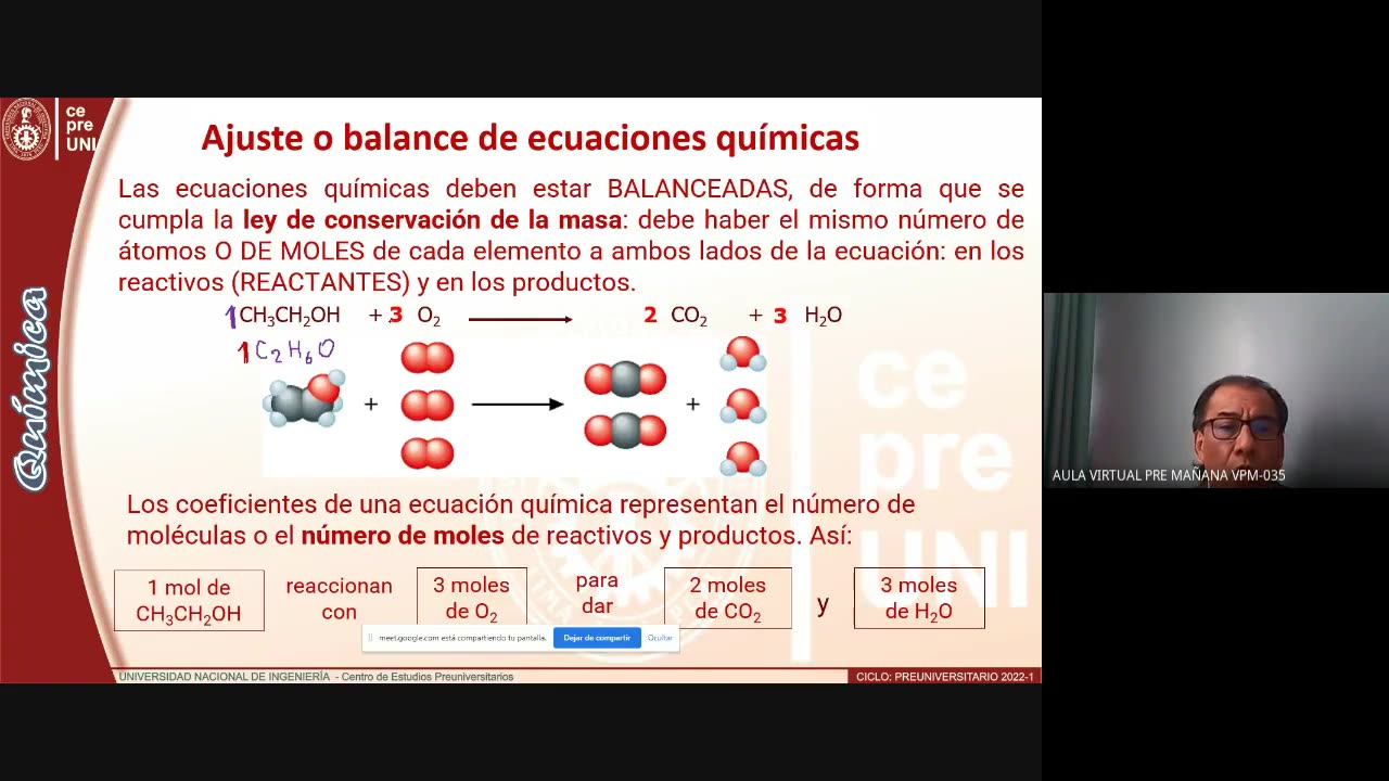 CEPRE UNI 2022 - 1 | Semana 09 | Química S1