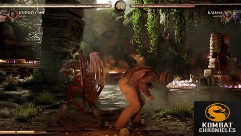 Johnny Cage vs Kalima