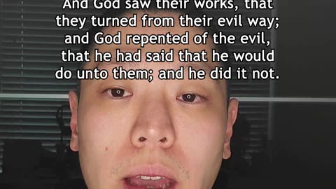 God repented in the Bible
