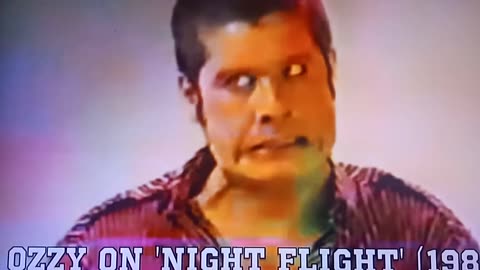 1982 Ozzy Osbourne live shapeshifting during interview