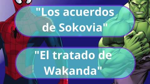 #QuizMarvel 🦸‍♂️ | 50 Preguntas de Marvel - Parte 7/8 | ¿Eres un verdadero fan? #quiz #marvel