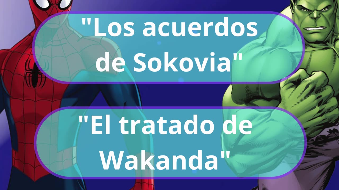 #QuizMarvel 🦸♂️ | 50 Preguntas de Marvel - Parte 7/8 | ¿Eres un verdadero fan? #quiz #marvel