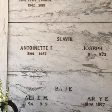 FAMOUS GRAVES - VOL. 148: ARETHA FRANKLIN