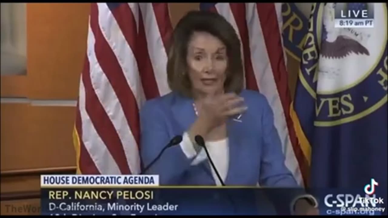 Pelosi and the "wrap-up smear" ..