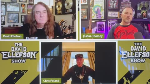 CHRIS POLAND & DAVID ELLEFSON CHAT ABOUT KINGS OF THRASH - "LOCKDOWN"