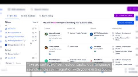 Find Verified B2B Leads Instantly | Reply.io Real-Time Contact Database