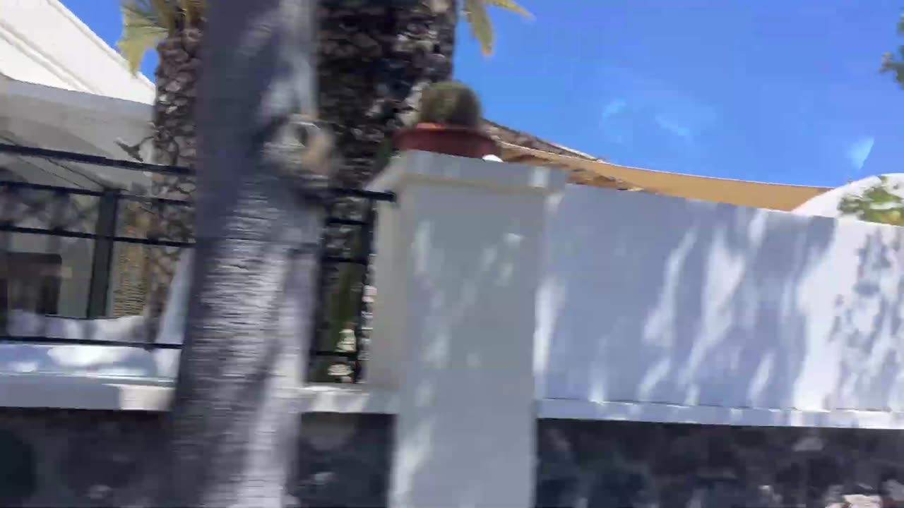 Birthday outfits en Santorini