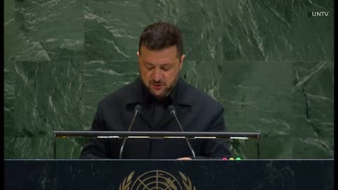 What Ukrainian President Volodymyr Zelenskyy told the UN General Assembly