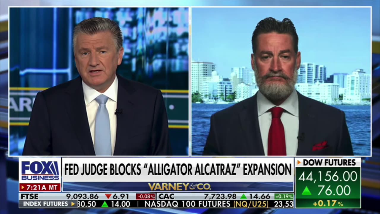 Joining Varney to Discuss Alligator Alcatraz