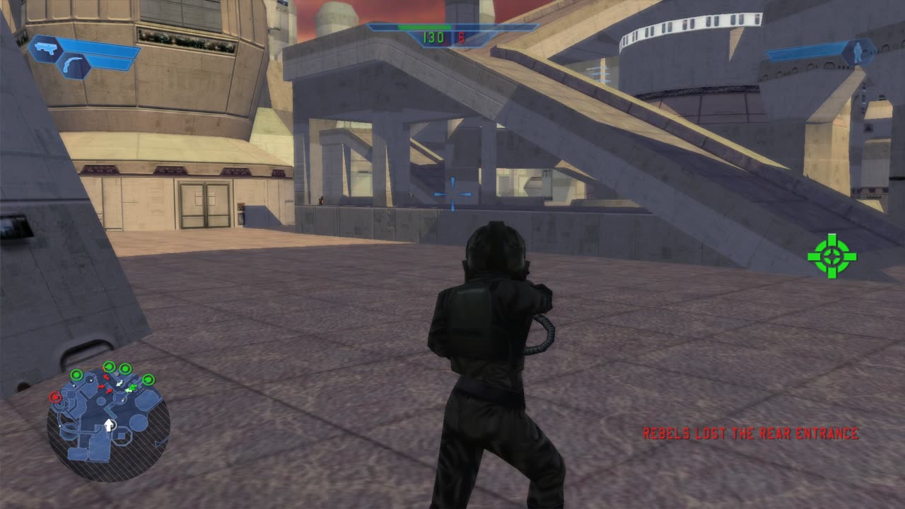 Star Wars Battlefront 2004: Instant Action Bespin - Cloud City Empire Gameplay
