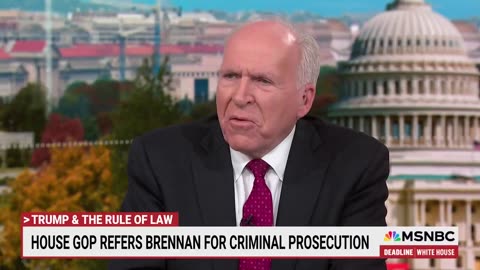 A Nervous John Brennan Responds to Criminal Referral