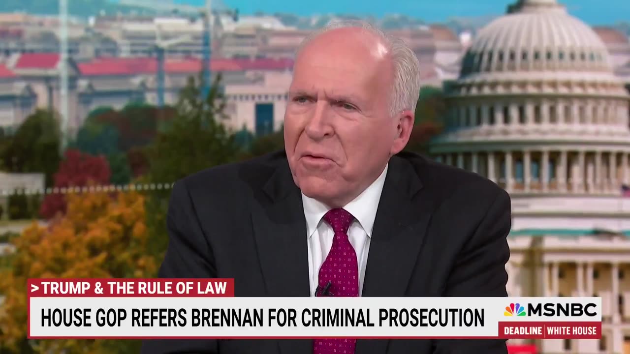 A Nervous John Brennan Responds to Criminal Referral