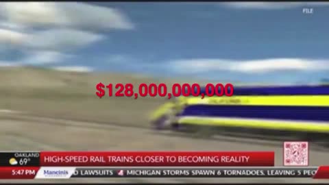 🚫 No More Fed Funds for this High Speed Train to NO WHERE 🚄