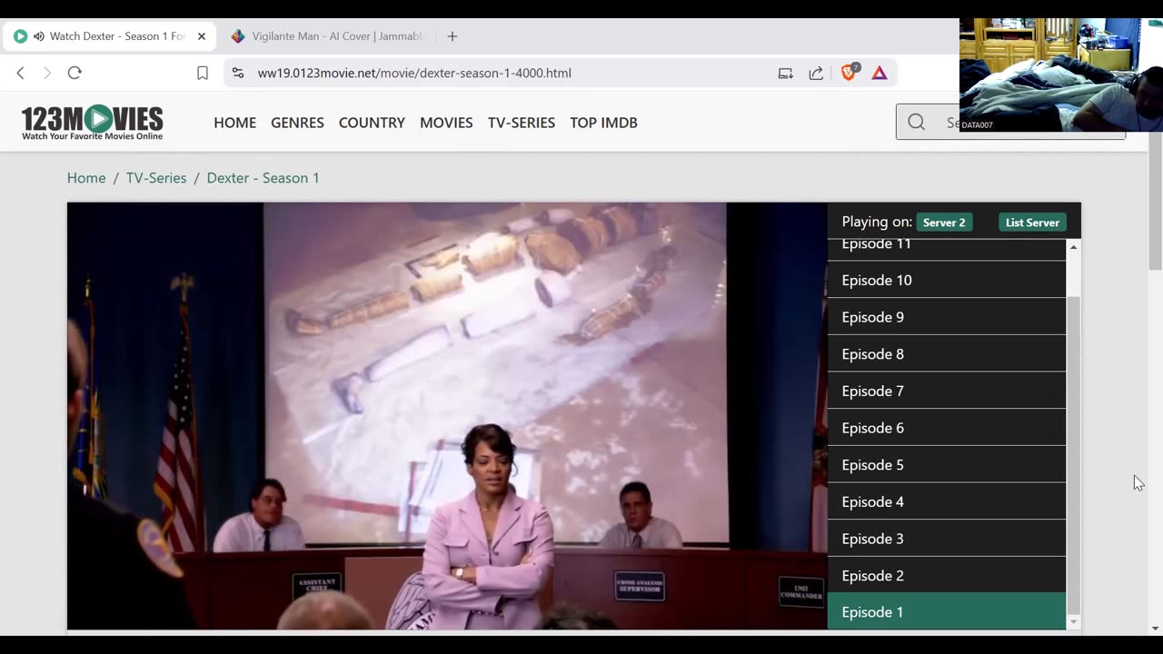 Let's Watch Dexter 1X1 w/Ginetti