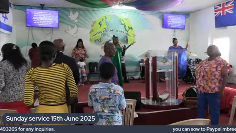 Sunday service 15th June 2025