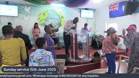 Sunday service 15th June 2025