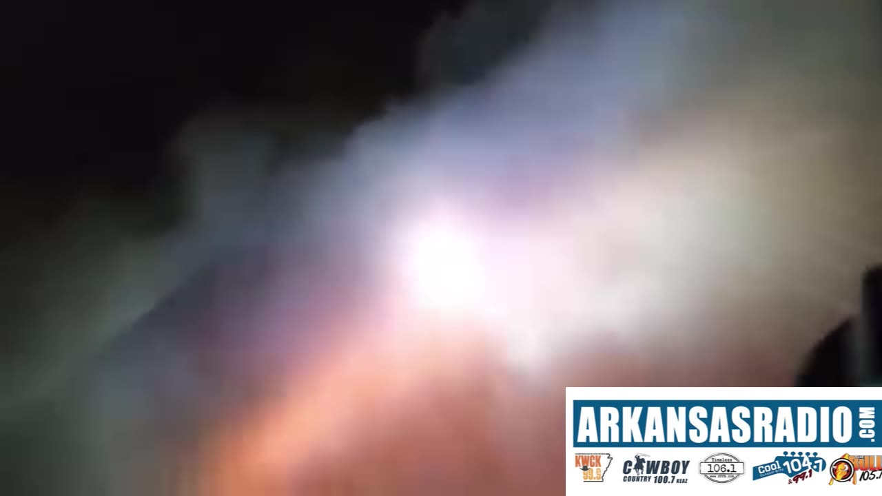 WATCH: Arkansas Hotel Fire Spreads Across Multiple Floors