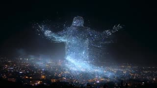 Man posts video of something being tested in the desert. Project Blue Beam?