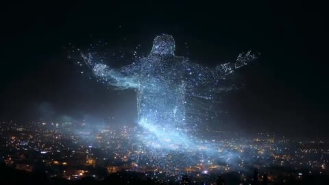 Man posts video of something being tested in the desert. Project Blue Beam?