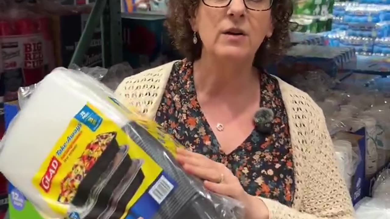 Black plastic containers