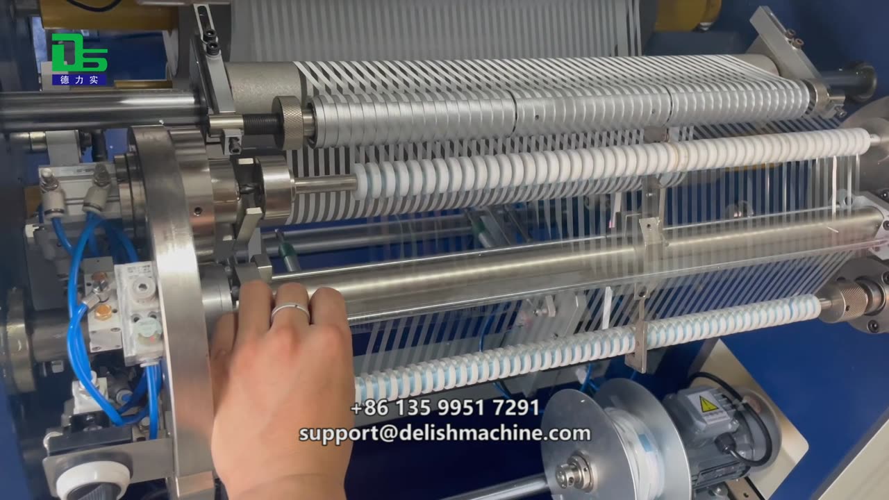 DELISH's correction tape slitter machine: Precision cutting, efficient production!