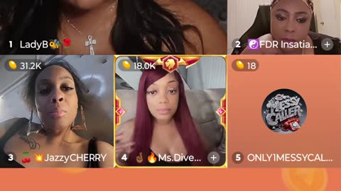 Diverse and Messy Caller bang it out