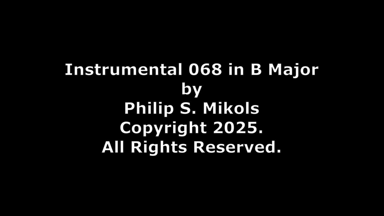 Instrumental 068 in B Major