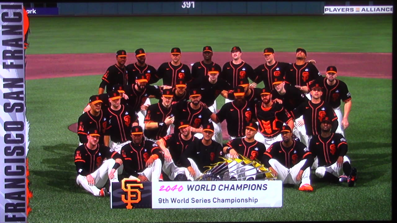 MLB The Show: San Francisco Giants vs Boston Red Sox (S15 World Series G7)