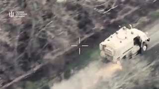 🔥 Nomination for Drift of the Year - GUR driver evacuated an armored car hit by Russians