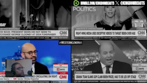 lib democrat cult fake news CNN Biden's mental Decline coverup exposed DEFEND Obamas 'Puppet' regime