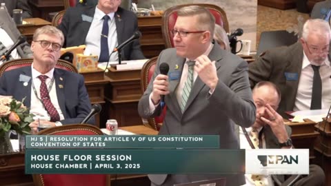 Montana Rep. George Nikolakakos: I Can't Understand the Toxic FEAR Around Article V