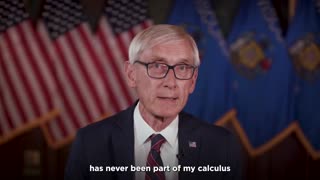 Democrat Wisconsin Governor Tony Evers DECLINES to run for reelection in 2026.