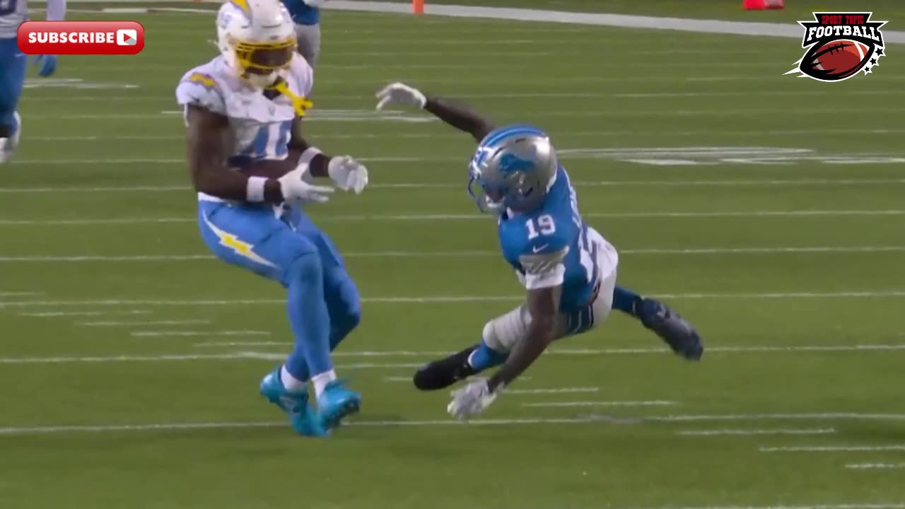 Los Angeles Chargers vs. Detroit Lions — Forced Fumble