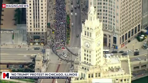 🇺🇸 'NO TRUMP!' Protest in Chicago against President Trump's Agenda to Make America Safe Again [LIVE]