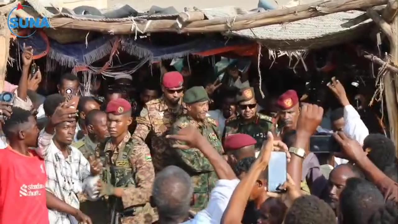 President of the Sovereignty Council visits Haya Locality in the Red Sea State