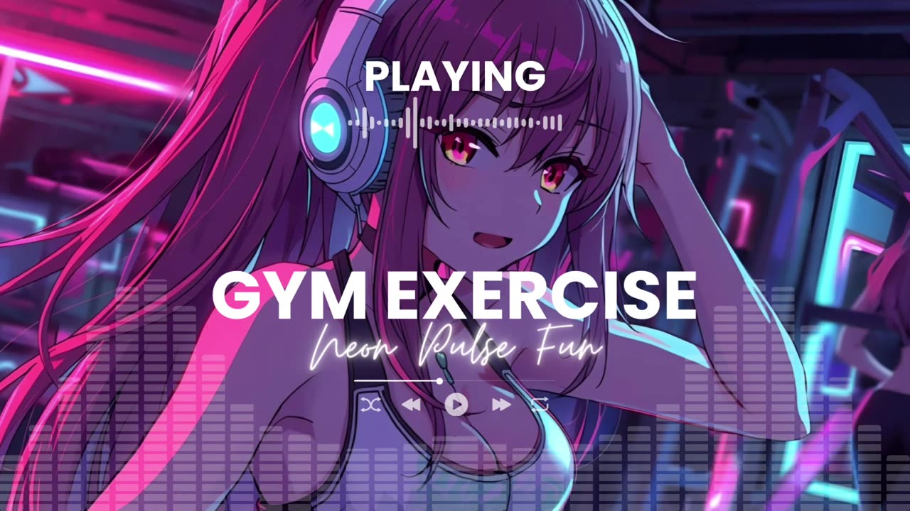 Neon Pulse Fun Gym Fitness Club High Energy Workout Music 2025