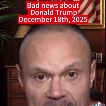 ⚠️ Warning by Dan Bongino ⚠️ DT IS IN DANGER. ⚠️