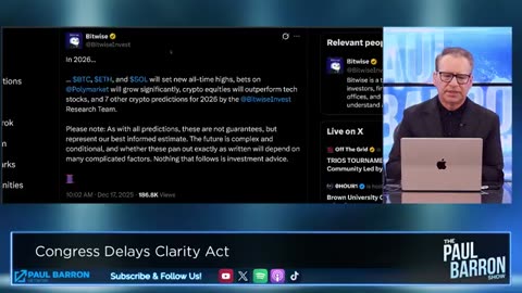 Congress Delays Bills For An Early Vacation🚨Crypto Catalyst in January?