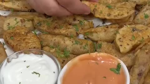 Crispy chicken recipe 😋🍜