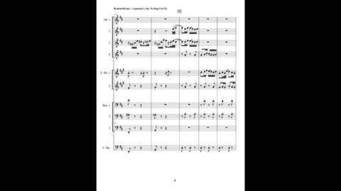Johannes Brahms – Capriccio No. 2, Op. 76 (Double Reed Choir)