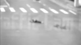 Bike rider runs red....gets obliterated