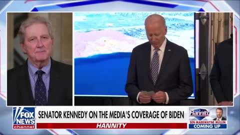 We saw a president who couldn’t finish a sentence without taking a nap: Sen. John Kennedy