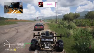 STREET RACING WITH @ForzaTreysVex - steering wheel gameplay