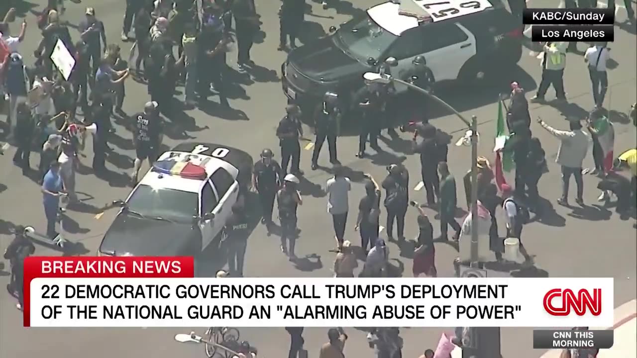All of Downtown Los Angeles has been declared an unlawful assembly