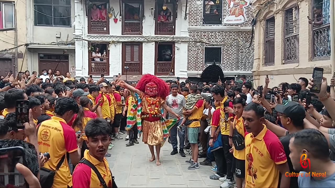 Majipa Lakhe Dance, Indra Jatra, Kathmandu, 2082