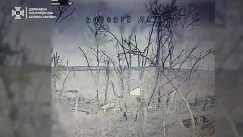 ⚡️Border guards of the 4th Kharkiv detachment in the Kharkiv region used FPV