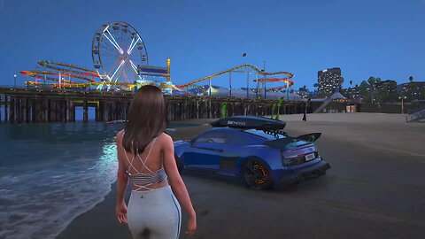 GTA 5 Next Level Graphics QuantV Mod Realistic On RX 6800XT Ultra Settings